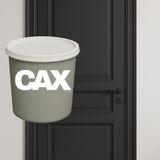 CAXCOLORS Ahşap-Metal Vernikli Kapı Akrilik Boya 1 Litre - ANTRASİT GRİ