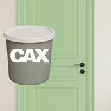 CAXCOLORS Ahşap-Metal Vernikli Kapı Akrilik Boya 1 Litre - SU YEŞİLİ