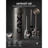 CAXCOLORS Akrilik Sprey Boya 400 ml Mobilya Hobi Boyası - Antrasit Gri