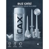 CAXCOLORS Akrilik Sprey Boya 400 ml Mobilya Hobi Boyası - Buz Gri