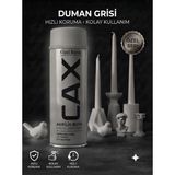 CAXCOLORS Akrilik Sprey Boya 400 ml Mobilya Hobi Boyası - Duman Gri