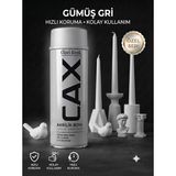 CAXCOLORS Akrilik Sprey Boya 400 ml Mobilya Hobi Boyası - Gümüş Gri
