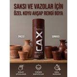 CAXCOLORS Akrilik Sprey Boya 400ML - Saksı ve Vazolar Için Hızlı Kuruyan Hobi Boyası - Koyu ahşap