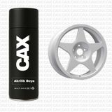 CAXCOLORS Araba Jant Sprey Endüstriyel Akrilik Özel Yapım Sprey Boya 400 ml - MAT BEYAZ