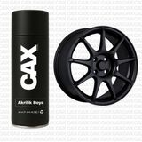CAXCOLORS Araba Jant Sprey Endüstriyel Akrilik Özel Yapım Sprey Boya 400 ml - MAT SİYAH
