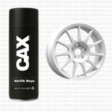 CAXCOLORS Araba Jant Sprey Endüstriyel Akrilik Özel Yapım Sprey Boya 400 ml - PARLAK BEYAZ
