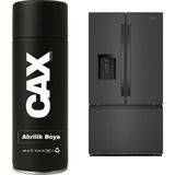 CAXCOLORS Buzdolabı Beyaz Eşya Dönüşüm Sprey Boyası 400 ml - ANTRASİT GRİ