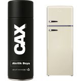 CAXCOLORS Buzdolabı Beyaz Eşya Dönüşüm Sprey Boyası 400 ml - KREM