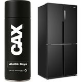 CAXCOLORS Buzdolabı Beyaz Eşya Dönüşüm Sprey Boyası 400 ml - MAT SİYAH