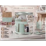 CAXCOLORS Cax 1 Litre Masa ve Sehpa Boyası - Çok Amaçlı Ahşap, Mobilya ve Sehpa Ahşap Boyası (Kendinden Vernikli) - Su Yeşili