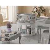 CAXCOLORS Cax Ahşap ve Mobilya Boyası 1 Litre - Masa, Sehpa, Mutfak Dolabı ve Kapı Boyası (Isıya ve Sıvıya Dayanıklı) - Akik Gri