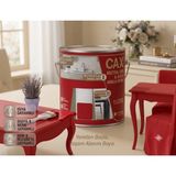 CAXCOLORS Cax Ahşap ve Mobilya Boyası 1 Litre - Masa, Sehpa, Mutfak Dolabı ve Kapı Boyası (Isıya ve Sıvıya Dayanıklı) - Bayrak Kırmızı