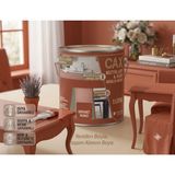 CAXCOLORS Cax Ahşap ve Mobilya Boyası 1 Litre - Masa, Sehpa, Mutfak Dolabı ve Kapı Boyası (Isıya ve Sıvıya Dayanıklı) - Kiremit Rengi