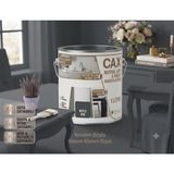 CAXCOLORS Cax Ahşap ve Mobilya Boyası 1 Litre - Masa, Sehpa, Mutfak Dolabı ve Kapı Boyası (Isıya ve Sıvıya Dayanıklı) - Koyu Gri