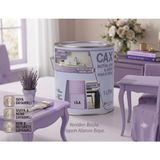 CAXCOLORS Cax Ahşap ve Mobilya Boyası 1 Litre - Masa, Sehpa, Mutfak Dolabı ve Kapı Boyası (Isıya ve Sıvıya Dayanıklı) - Lila