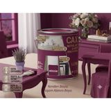 CAXCOLORS Cax Ahşap ve Mobilya Boyası 1 Litre - Masa, Sehpa, Mutfak Dolabı ve Kapı Boyası (Isıya ve Sıvıya Dayanıklı) - Mürdüm
