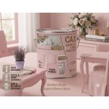 CAXCOLORS Cax Ahşap ve Mobilya Boyası 1 Litre - Masa, Sehpa, Mutfak Dolabı ve Kapı Boyası (Isıya ve Sıvıya Dayanıklı) - Pudra Pembe