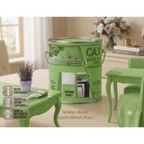 CAXCOLORS Cax Ahşap ve Mobilya Boyası 1 Litre - Masa, Sehpa, Mutfak Dolabı ve Kapı Boyası (Isıya ve Sıvıya Dayanıklı) - Yaprak Yeşili