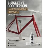 CAXCOLORS Cax Akrilik Sprey Boya - 400 Ml, Bisiklet ve Scooter Boyası - Bayrak Kırmızı