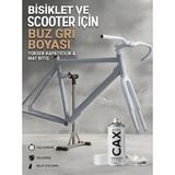 CAXCOLORS Cax Akrilik Sprey Boya - 400 Ml, Bisiklet ve Scooter Boyası - Buz Gri