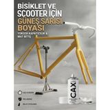CAXCOLORS Cax Akrilik Sprey Boya - 400 Ml, Bisiklet ve Scooter Boyası - Güneş Sarı