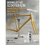 CAXCOLORS Cax Akrilik Sprey Boya - 400 Ml, Bisiklet ve Scooter Boyası - Hardal Sarı