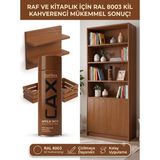 CAXCOLORS Cax Akrilik Sprey Boya 400 ml – Mobilya, Raf, Kitaplık ve Ahşap Hızlı Kuruyan Çok Amaçlı Sprey Boya - AÇIK KAHVE