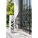 CAXCOLORS Cax Akrilik Sprey Boya 400 ml - Pencere Korkuluğu Akrilik Sprey Boya - Mat Siyah