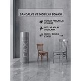 CAXCOLORS Cax Akrilik Sprey Boya 400 ml - Sandalye Mobilya Ahşap Metal Yüksek Parlaklık Kolay Uygulama - BETON GRİ