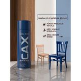 CAXCOLORS Cax Akrilik Sprey Boya 400 ml - Sandalye Mobilya Ahşap Metal Yüksek Parlaklık Kolay Uygulama - KOYU MAVİ