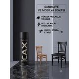 CAXCOLORS Cax Akrilik Sprey Boya 400 ml - Sandalye Mobilya Ahşap Metal Yüksek Parlaklık Kolay Uygulama - SAFİR SİYAHI