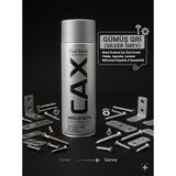 CAXCOLORS Cax Akrilik Sprey Boya 400ML - Metal Hırdavat Vida Bağlantı Aparatı Için Özel Renk - Gümüş Gri