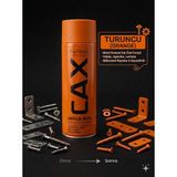 CAXCOLORS Cax Akrilik Sprey Boya 400ML - Metal Hırdavat Vida Bağlantı Aparatı Için Özel Renk - Turuncu