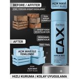 CAXCOLORS Cax Akrilik Sprey Boya Krom Rengi 400ML - Ahşap Kasa ve Kutular Için Yenileme ve Dekore Etme Boyası - Açık mavi