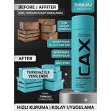 CAXCOLORS Cax Akrilik Sprey Boya Krom Rengi 400ML - Ahşap Kasa ve Kutular Için Yenileme ve Dekore Etme Boyası - Turkuaz
