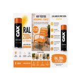 caxcolors CAX AKRİLİK SPREY BOYA SANDALYE - AHŞAP BOYASI RAL KODLU