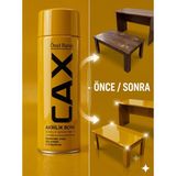 CAXCOLORS Cax Akrilik Sprey Boya - Sehpa Masa Mobilya Boyası Kendin Yap (Dıy) Çok Amaçlı Renklendirici - KOYU SARI