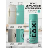 CAXCOLORS Cax Beyaz Eşya Boyası Sprey 400 ml - Buzdolabı Çamaşır Makinesi Klima Boyası, Astar Vernik Istemez - Su Yeşili