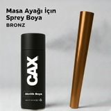 CAXCOLORS Cax Colors Masa Ayağı Mobilya Sprey Boya 400ML - Metal Ahşap Plastik Için Hızlı Kuru Parlak Boya - 400 ml - Altın