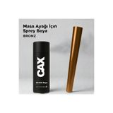 caxcolors CAX COLORS Masa Ayağı Mobilya Sprey Boya 400ml - Metal Ahşap Plastik İçin Hızlı Kuru Parlak Boya