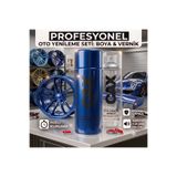 caxcolors CAX Colors Profesyonel Oto Yenileme Seti - metalik koyu mavi Sprey Boya (400 ml) + Oto Vernik Spreyi (400 ml) - Hızlı Kuruyan Jant ve Kaporta Boyası
