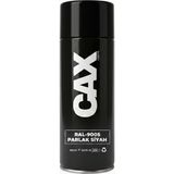 CAXCOLORS Cax Colors Ral 9005 Parlak Siyah Akrilik Sprey Boya - Metal Ahşap Plastik Tüm Yüzeyler Için 400ML