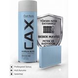 CAXCOLORS Cax Isıya Dayanıklı Petek ve Radyatör Akrilik Sprey Boya 400ML - Hızlı Kuruyan Sararmaz - Bebek Mavi