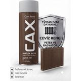 CAXCOLORS Cax Isıya Dayanıklı Petek ve Radyatör Akrilik Sprey Boya 400ML - Hızlı Kuruyan Sararmaz - Ceviz