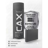 CAXCOLORS Cax Isıya Dayanıklı Petek ve Radyatör Akrilik Sprey Boya 400ML - Hızlı Kuruyan Sararmaz - Koyu Gri