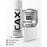 CAXCOLORS Cax Isıya Dayanıklı Petek ve Radyatör Akrilik Sprey Boya 400ML - Hızlı Kuruyan Sararmaz - Mat Beyaz