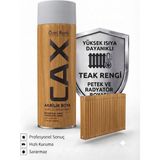 CAXCOLORS Cax Isıya Dayanıklı Petek ve Radyatör Akrilik Sprey Boya 400ML - Hızlı Kuruyan Sararmaz - Teak