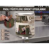 CAXCOLORS Cax Pas Üstü Direkt Uygulanan Antipaslı Sentetik Metal Boyası 1 Litre Pas Önleyici - Haki