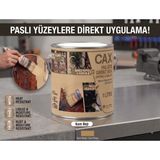 CAXCOLORS Cax Pas Üstü Direkt Uygulanan Antipaslı Sentetik Metal Boyası 1 Litre Pas Önleyici - Kum Beji