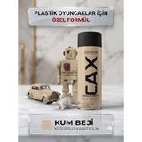 CAXCOLORS Cax Plastik Oyuncaklar Için Özel Akrilik Sprey Boya Kusursuz Kapatıcılık 400 ml - Kum Beji